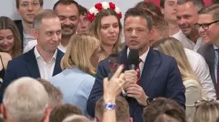 Trzaskowski: zwyciężyliśmy. Wieczór wyborczy TVN24