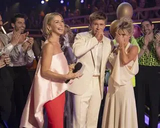 Robert Irwin z taneczną partnerką Witney Carson w amerykańskiej edycji "Tańca z gwiazdami"