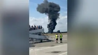 Niewielki samolot rozbił się na lotnisku Southend pod Londynem
