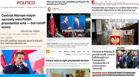 Wybory - reakcje mediów ze świata