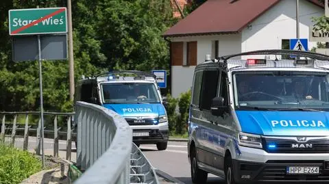 Trwa obława w na sprawcę strzelaniny w Starej Wsi