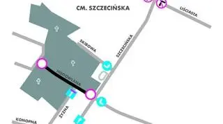 Łódź. Organizacja ruchu wokół cmentarza przy ul. Szczecińskiej