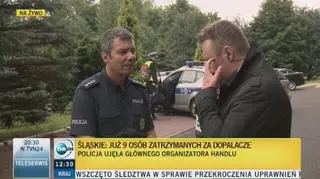 Policja w Katowicach o zatrzymaniu organizatora handlu dopalaczami