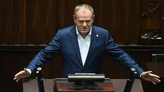 Donald Tusk w Sejmie