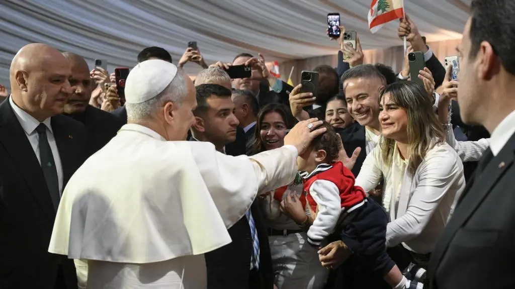 Papież Leon XIV w Libanie