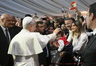 "Bardzo cierpieliście". Papież Leon XIV w Libanie