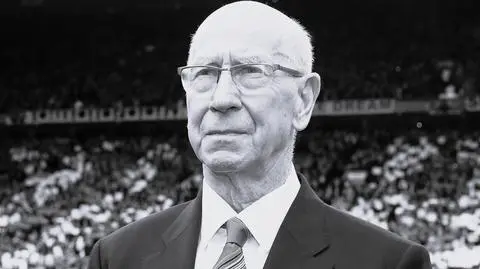 Nie żyje sir Bobby Charlton, legenda reprezentacji Anglii i Manchesteru United