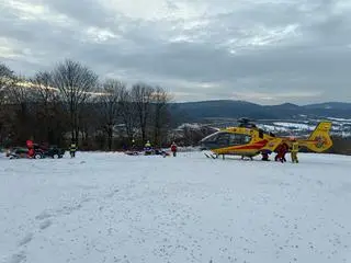 Myśliwy postrzelił człowieka w Zawadce Rymanowskiej