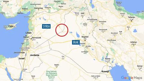 syria irak mapa