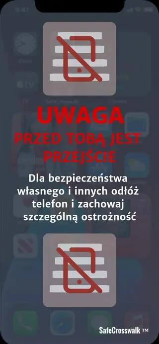 Włączy się specjalny komunikat