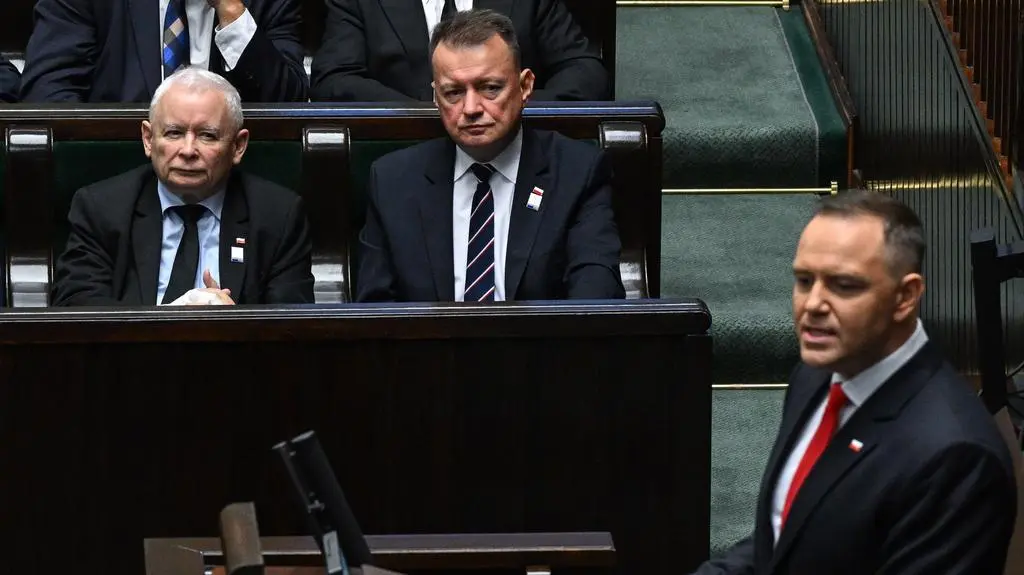 Kaczyński jednym słowem, Nawrocki o swoich obietnicach. Ocenili dwa lata koalicji