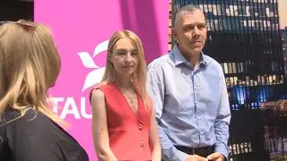 Małgorzata Marczok i Andrzej Kuberski z II nagrodą Silesia Press