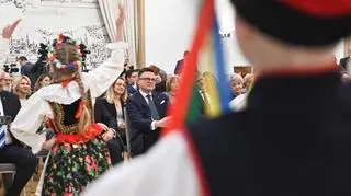 Marszałek Sejmu Szymon Hołowna przebywa z dwudniową wizytą w Wilnie