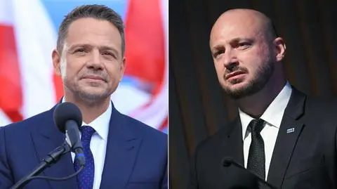 Rafał Trzaskowski i Jacek Siewiera