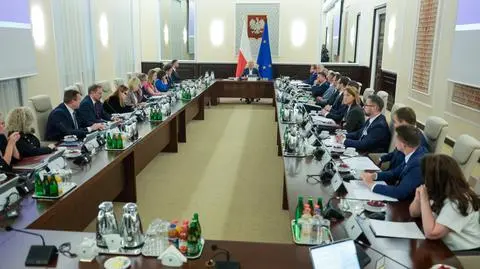Posiedzenie rządu Donalda Tuska