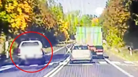 Niebezpieczne wyprzedanie na przejściu dla pieszych