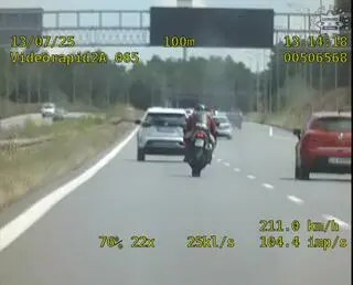 Motocyklista nie posiadał uprawnień