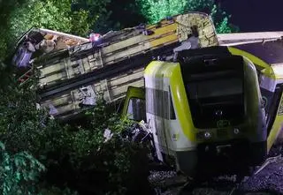 Wielu zabitych i rannych po katastrofie. Kanclerz "w szoku"