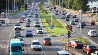 Rowerem pod prąd na Wisłostradzie