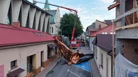 Zerwany dach kościoła w Brzesku