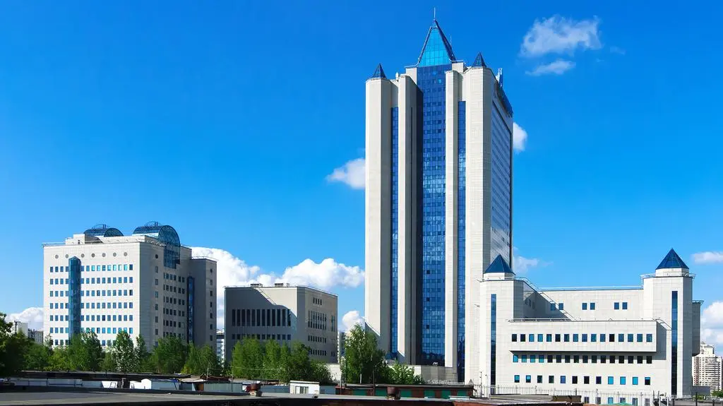 Siedziba Gazpromu w Moskwie 