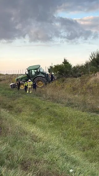 Traktorzysta był pijany