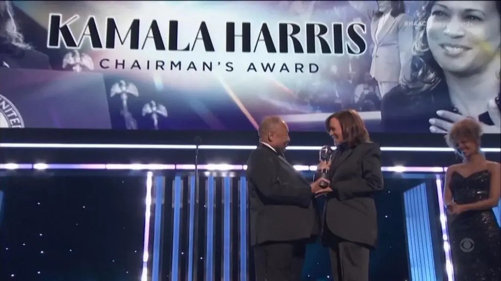 Kamala Harris odebrała nagrodę Chairman's Award