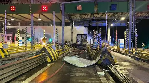 Wypadek na A2 na wysokości miejscowości Tarnawa Rzepińska