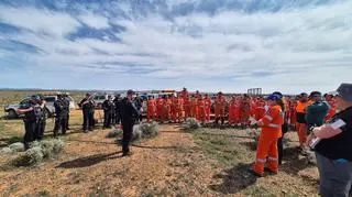 Poszukiwania dziecka w Australii