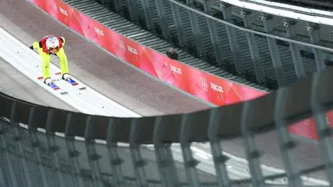 Polscy skoczkowie w okrojonym składzie na treningu