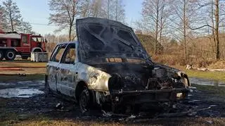6 lutego spłonęło m.in. auto
