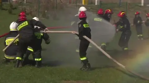 Strażacki lany poniedziałek w Przelewicach