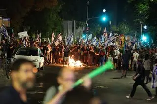 Protest w Jerozolimie
