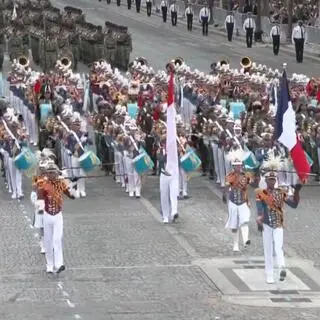 Parada wojskowa we Francji 
