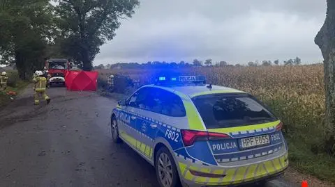 Tragiczny wypadek w Łaniętach