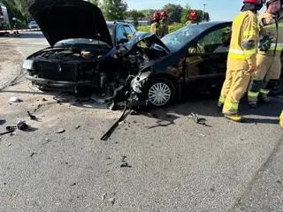 Wypadek w miejscowości Kolonia Szpondowo 