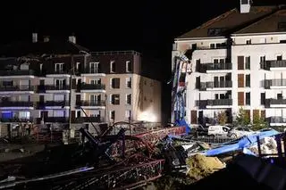 W Ermont (Dolina Oise) niedaleko Paryża przeszło tornado