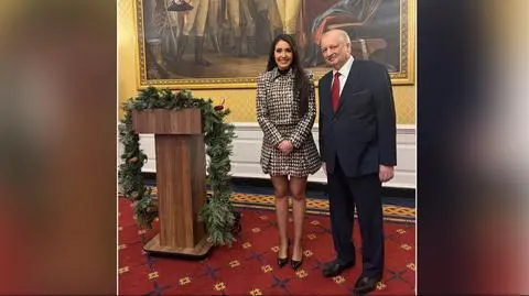 Anna Paulina Luna i ambasador Rosji w USA Aleksandr Darczijew na Kapitolu