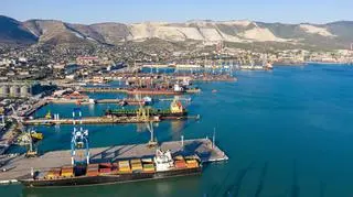 Port w Noworosyjsku (zdjęcie ilustracyjne)  