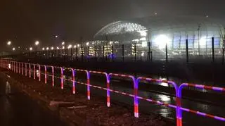 Poznański stadion podczas jednego z meczów