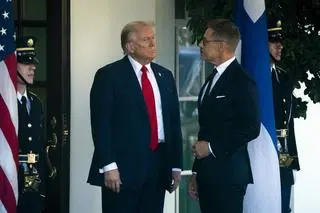 Donald Trump i Alexander Stubb