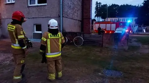 Wybuch butli z gazem w budynku wielorodzinnym
