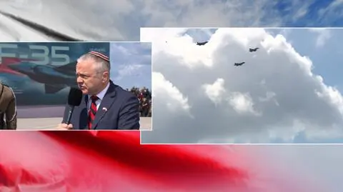 Lecą razem z F-16. Oglądaj TVN24