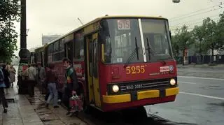 Autobus warszawskiego MZA, 1996 r.
