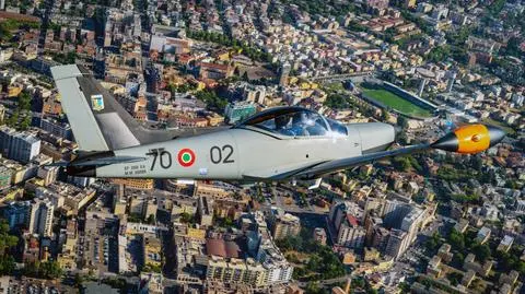 Dwóch pilotów zginęło w katastrofie włoskiego samolotu wojskowego
