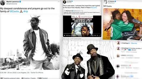 Snoop Dogg, Michelle Pfeiffer, Ice Cube, Mc Hammer. Gwiazdy żegnają Coolio: spokojnej podróży, bracie