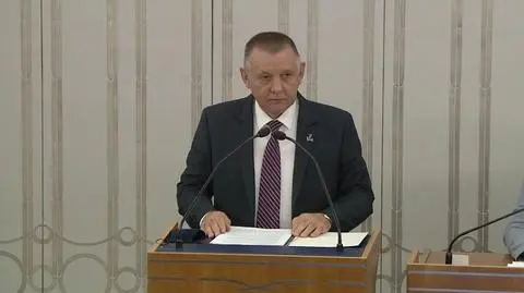 Marian Banaś w Senacie