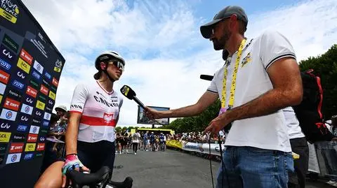 "Wszystko wiruje jak w pralce". Stresujący dzień Niewiadomej-Phinney