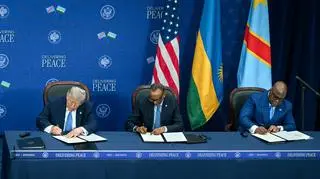 Liderzy podpisali w Waszyngtonie porozumienie pokojowe. "Nowa era"