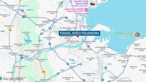 Mapa Pohang